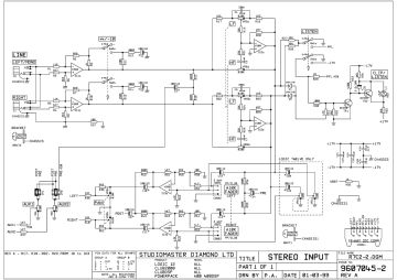 Studiomaster 200 schematic circuit diagram